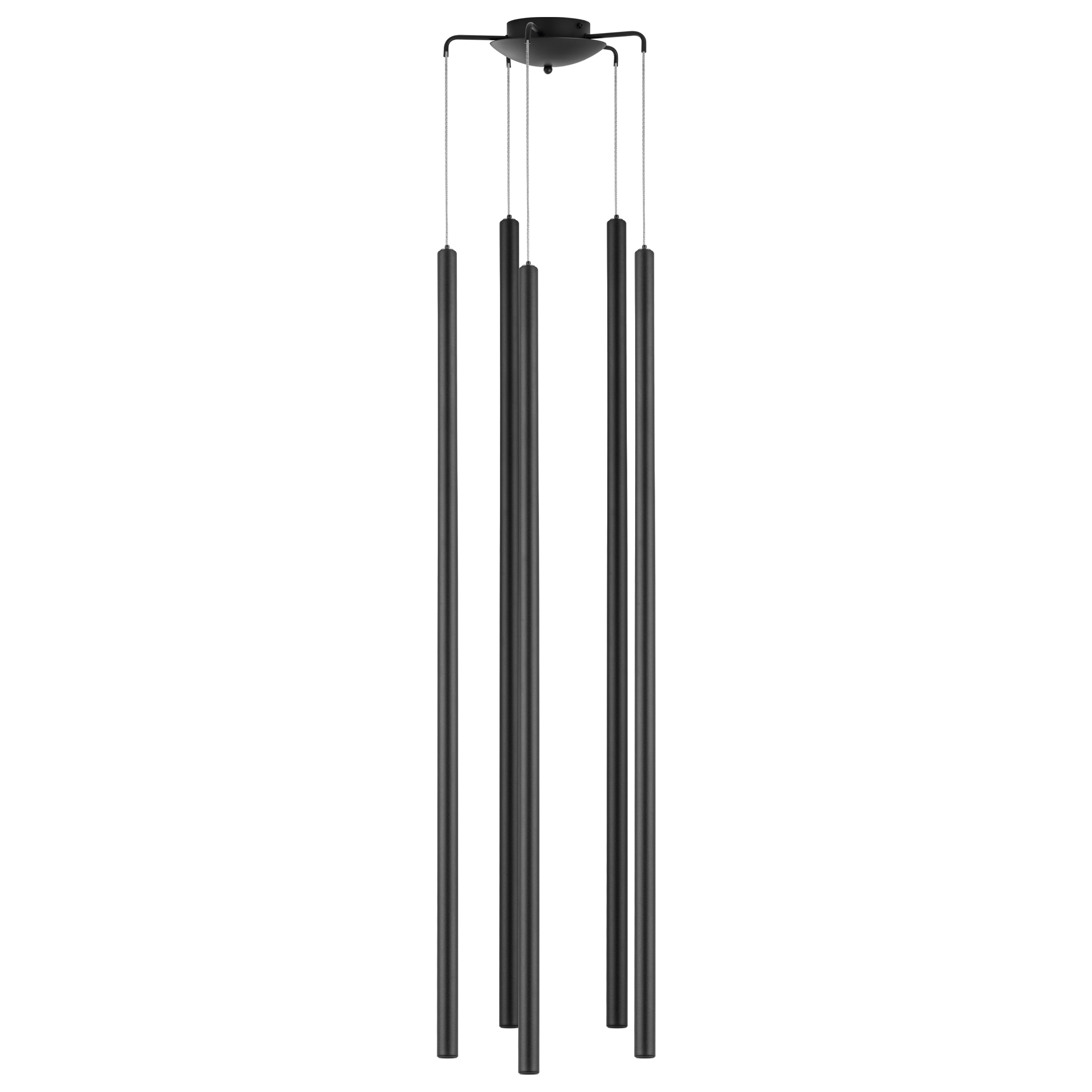 Изображение товара Светильник подвесной светодиодный Lightstar Tubo 8 м² нейтральный белый свет черный