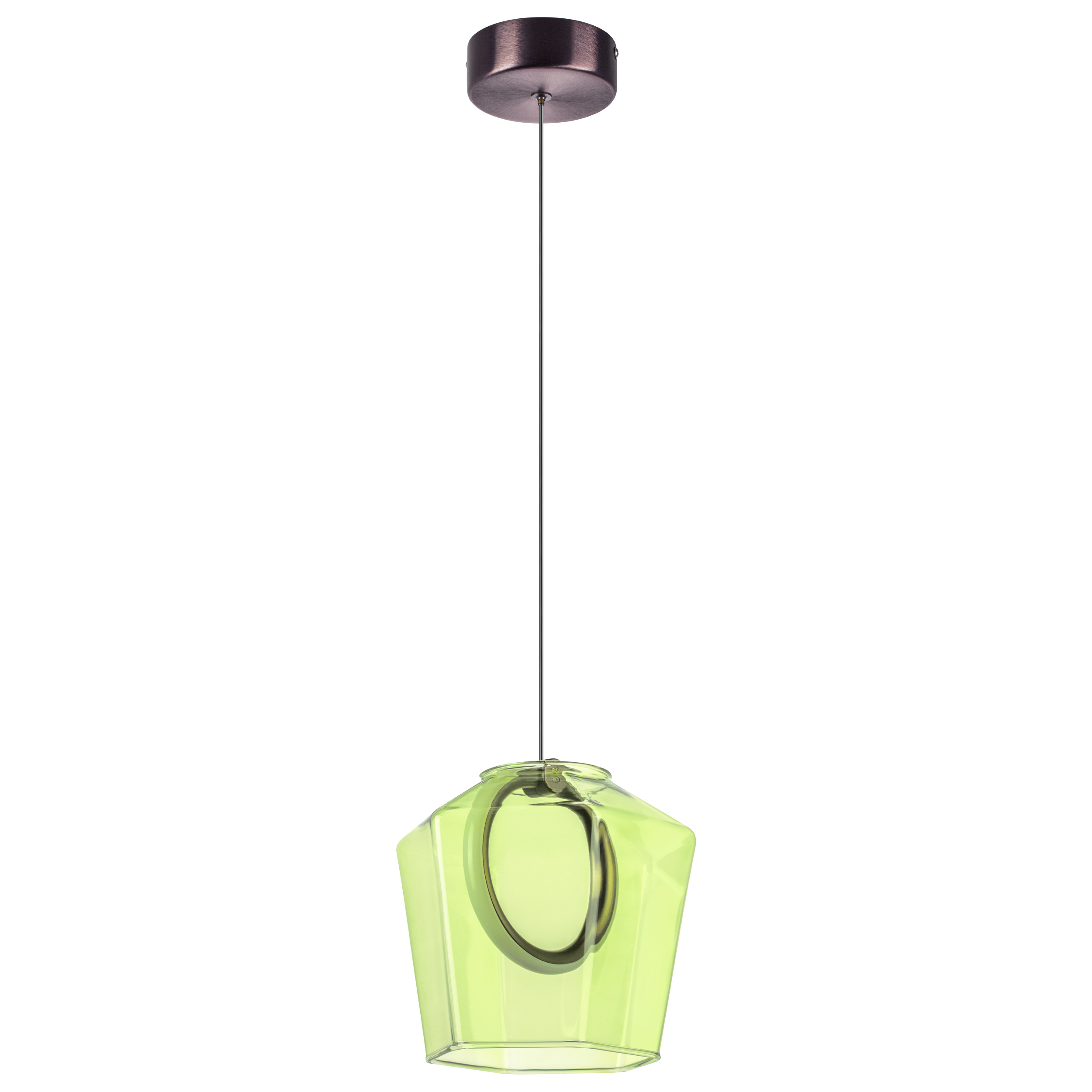 Изображение товара Светильник подвесной светодиодный Lightstar Caramello 796114 2 м² нейтральный белый свет цвет коричневый