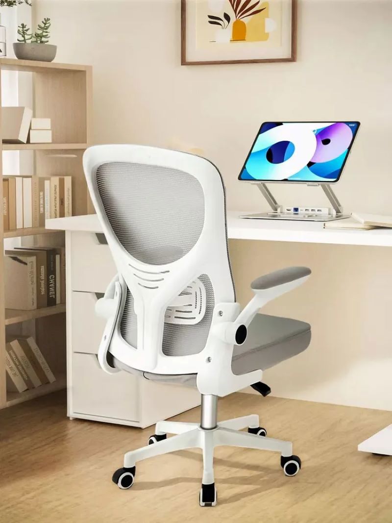 Изображение товара Офисное кресло Sheepping OC015A1NGWY0709 62x109x59 см ткань цвет серо-белый