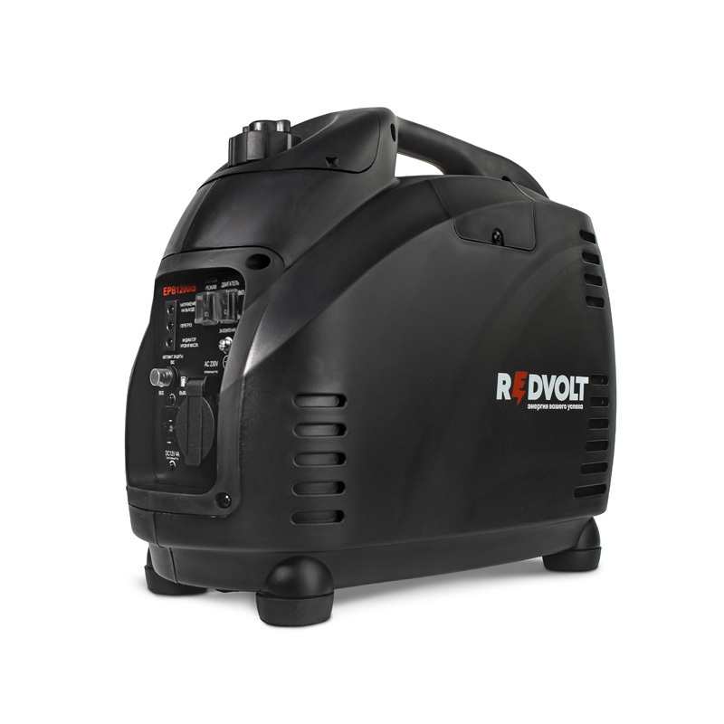 Изображение товара Генератор бензиновый Redvolt EPB1200iS 1.2 кВт инверторный легкий и тихий