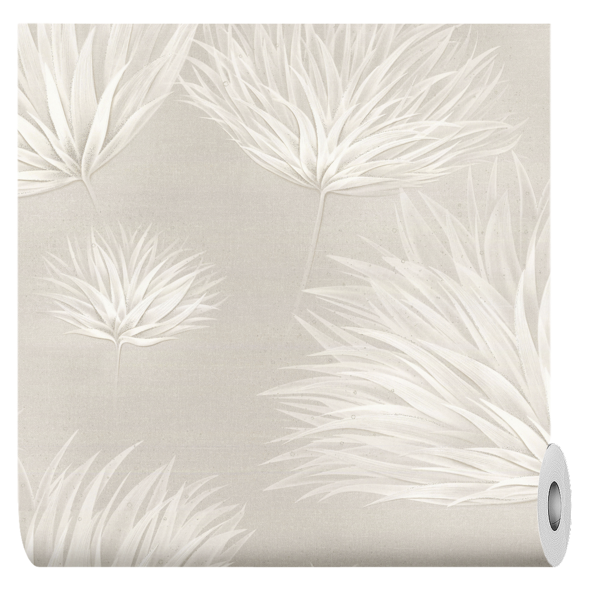 Изображение товара Обои флизелиновые Freedom Тельма бежевые 1.06 м 11364-01