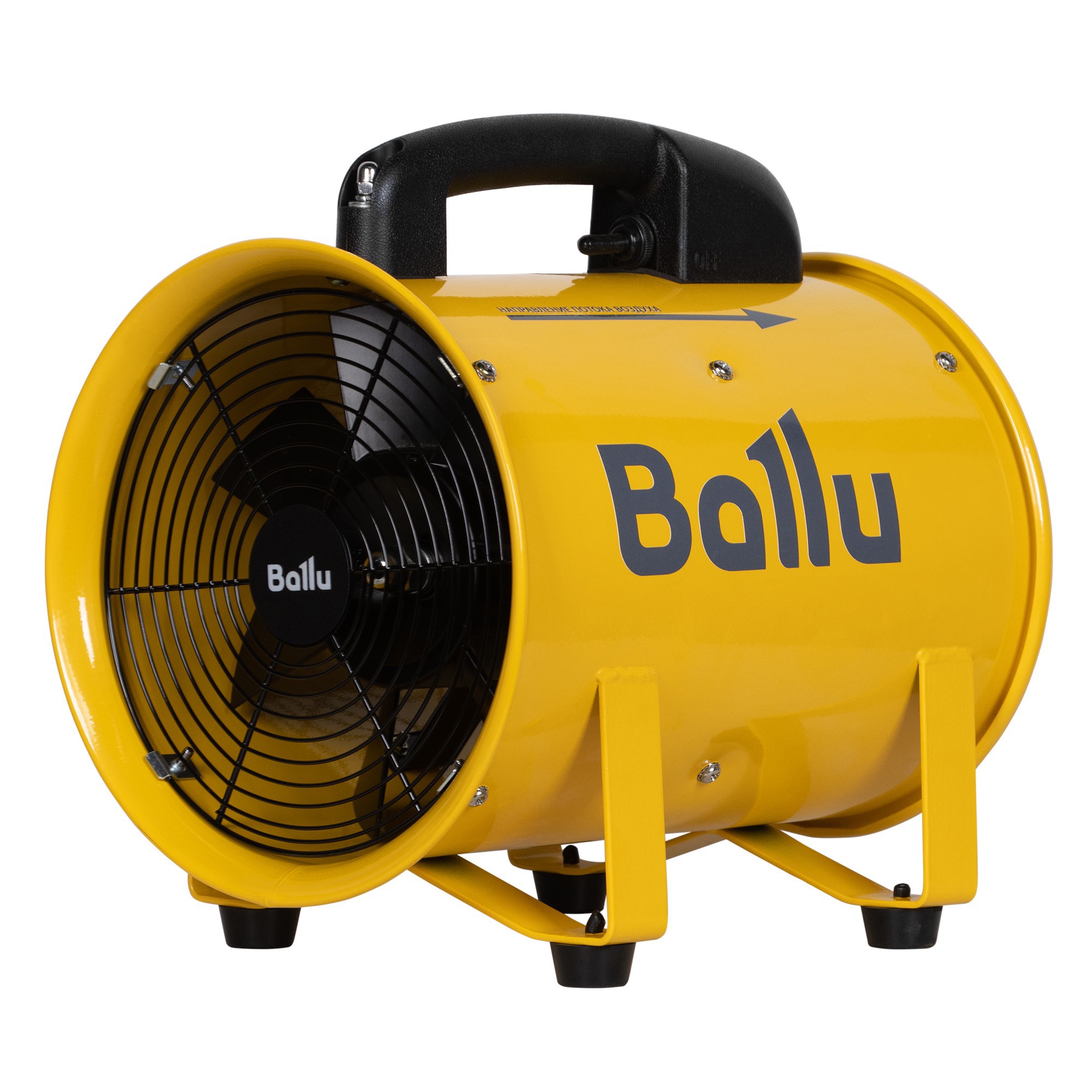 Изображение товара Ballu BIF 250 Напольный вентилятор 34x34x38 см желтый 250 Вт