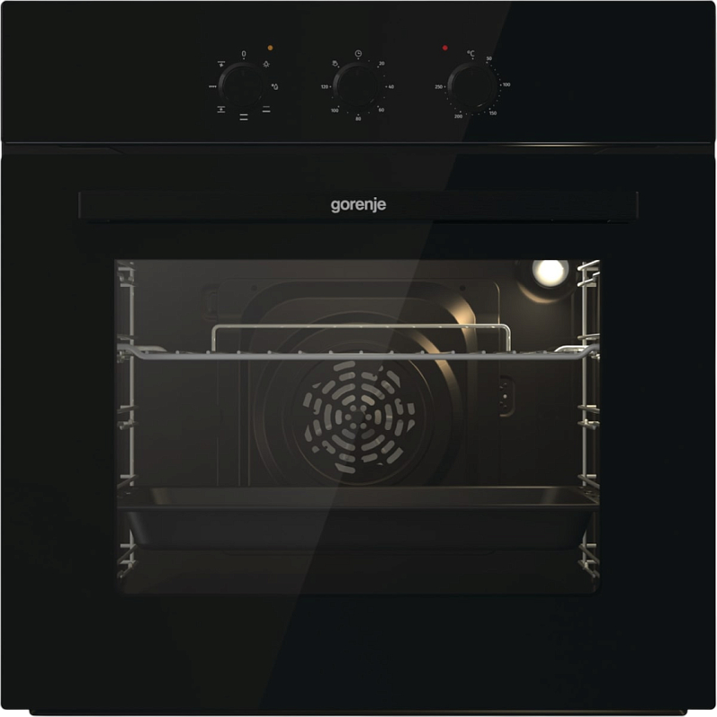 Изображение товара Встраиваемый электрический духовой шкаф GORENJE BO6725E02ABG черный 73л