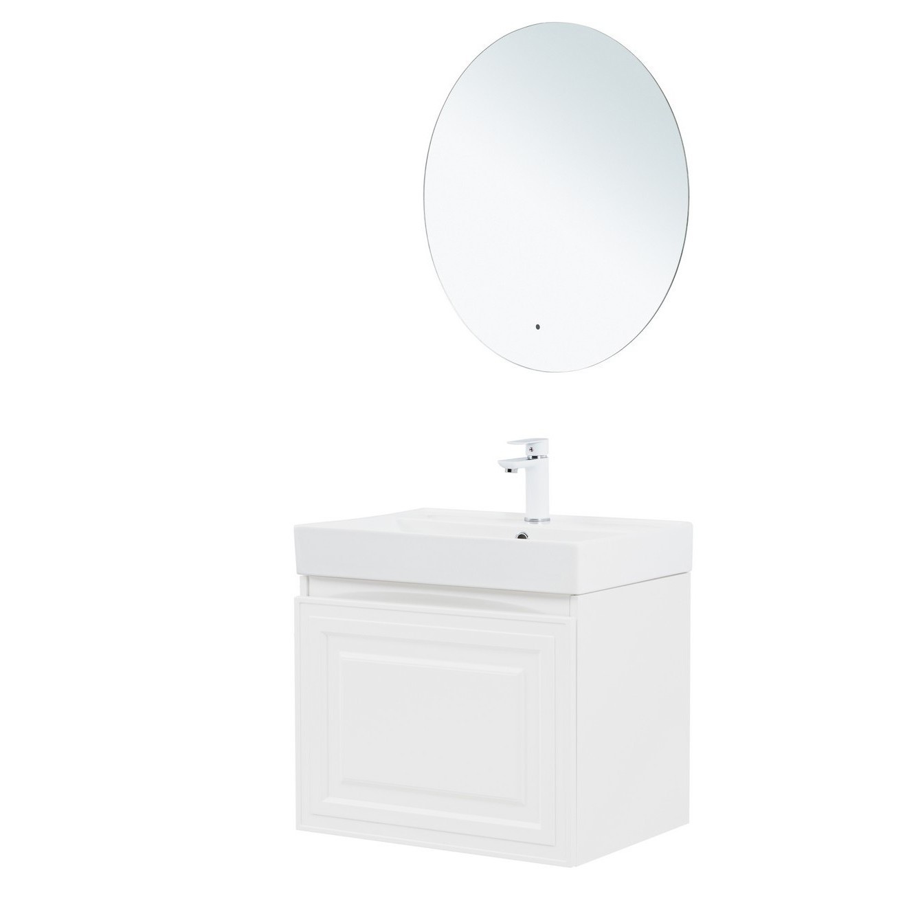 Изображение товара Тумба под раковину Aquanet Агата 60 белый сатин 59.5 см