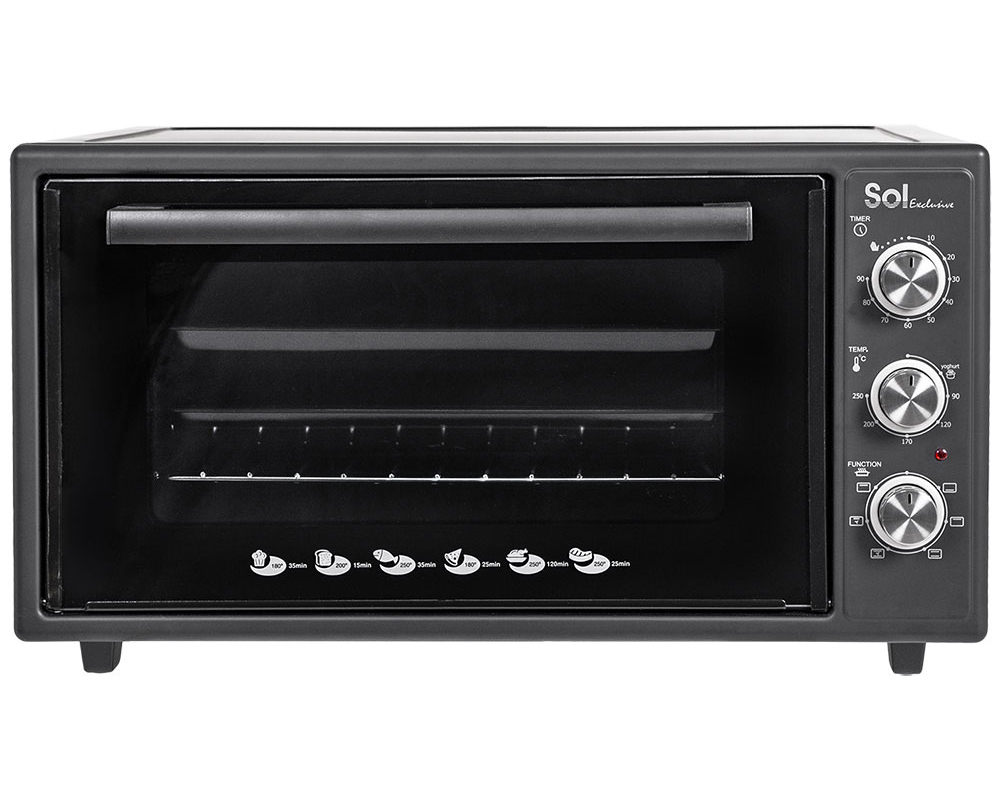 Изображение товара Мини-печь Sol Exclusive SL-3600 с конвекцией грилем 45л турция