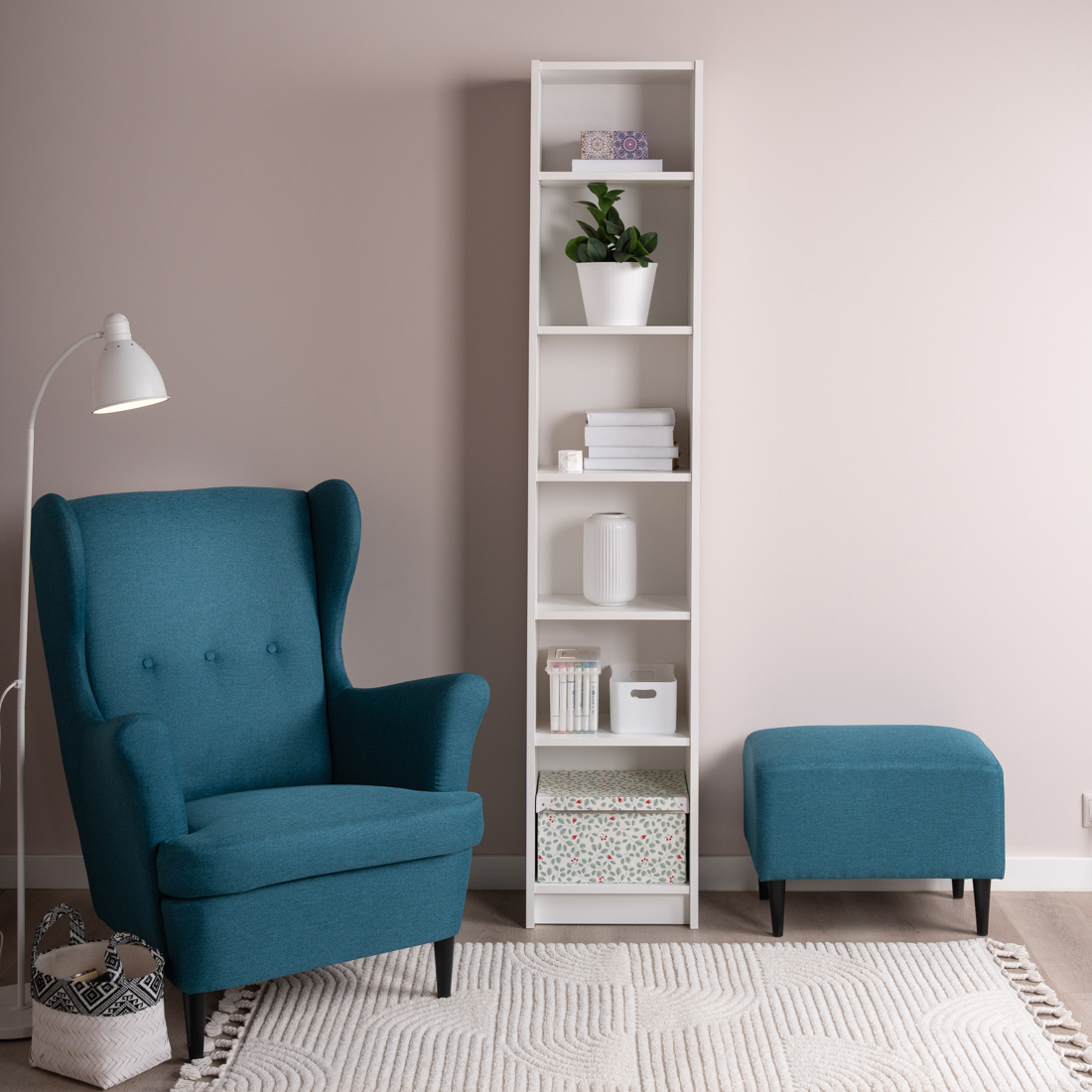 Изображение товара Стеллаж Гуд Лакк Варма Стэнд 40 Белый 39х198х28 см