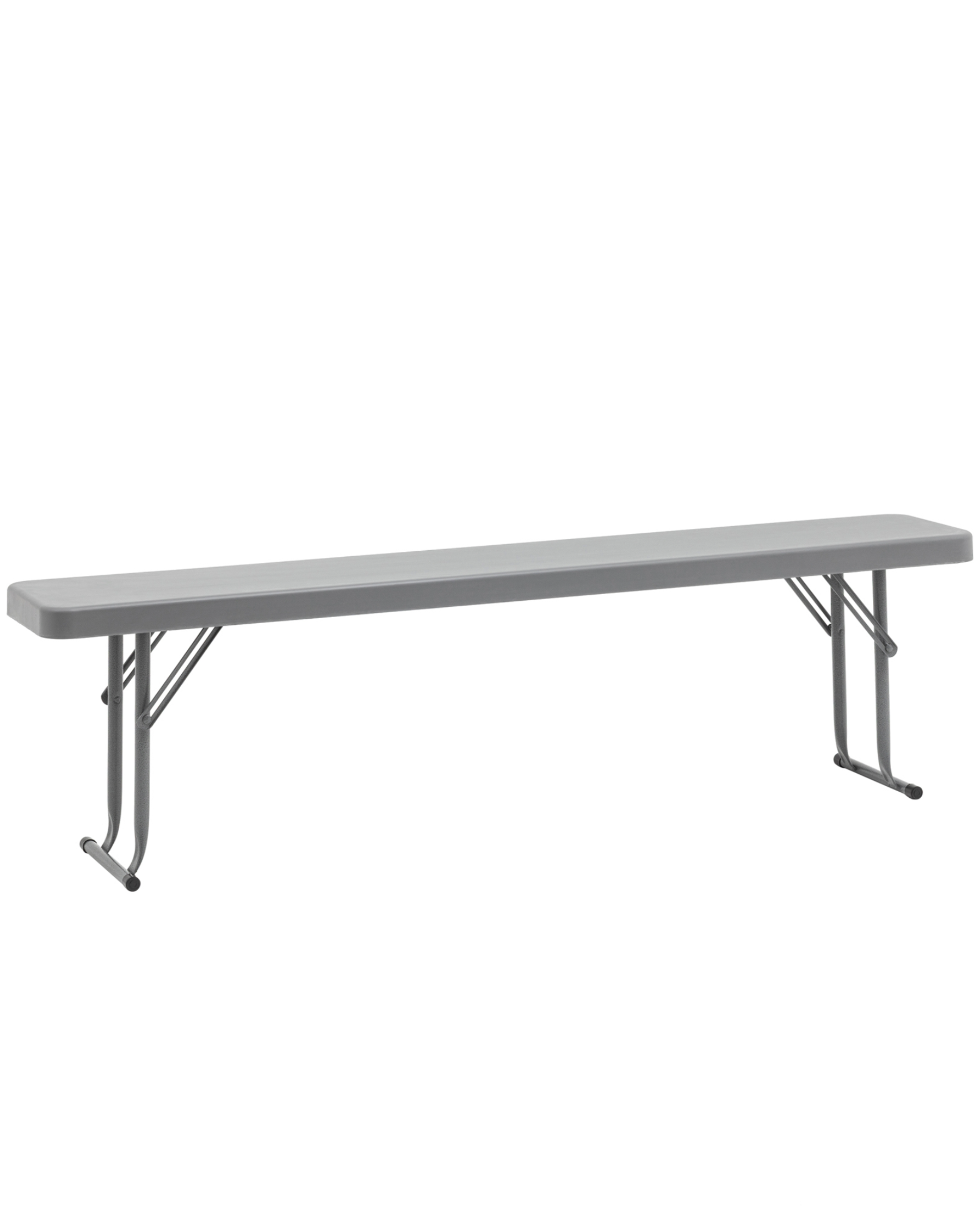 Изображение товара Складная скамья Stool group YX-CD152 152 см, серый металл