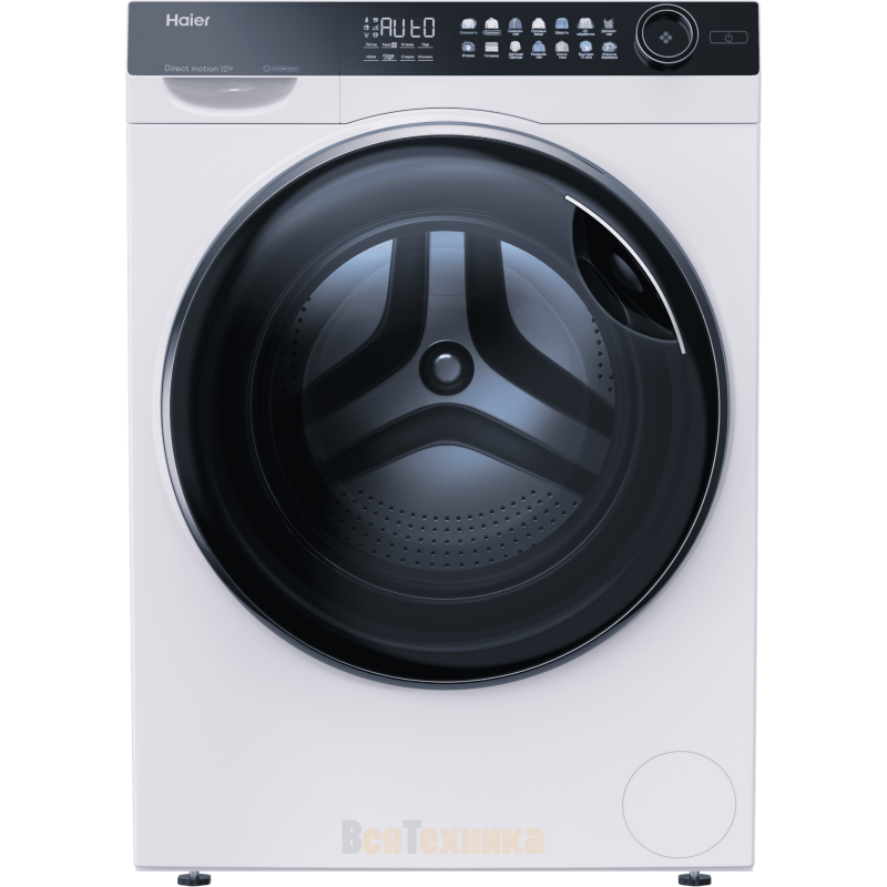 Изображение товара Стиральная машина Haier HW100-BD14378 10 кг фронтальная белая