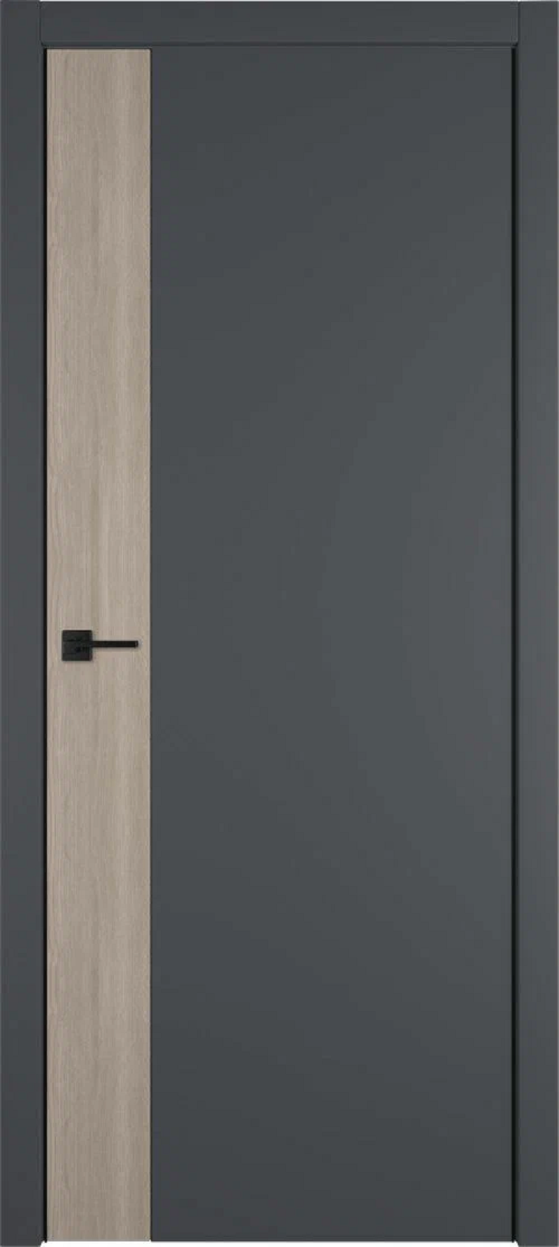 Изображение товара Межкомнатная дверь Vfd Urban V 200x80 см ПВХ emalex onyx/red oak