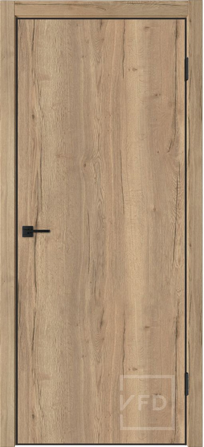 Изображение товара Комплект межкомнатной двери Vfd Basic 200x60 см ПВХ Texas oak