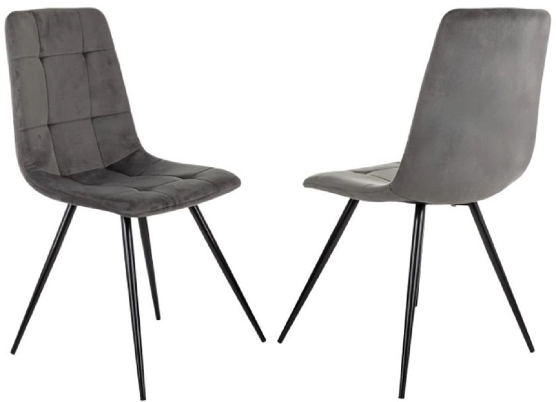 Изображение товара Стул для кухни и дома Бюрократ CH-K1_2 комплект 2 шт в сером цвете