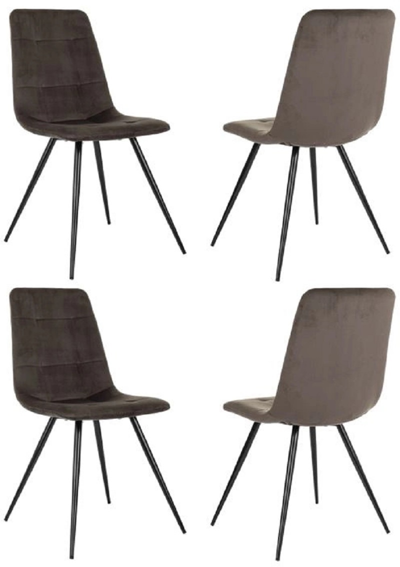 Изображение товара Стул для дома Бюрократ CH-K1 комплект 4шт коричневый