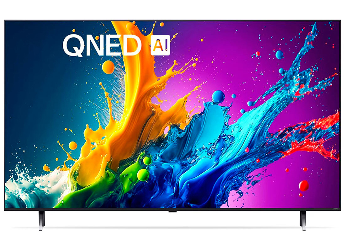 Изображение товара Телевизор Lg 65QNED80T6A.ARUG 65" 163 см цвет черный