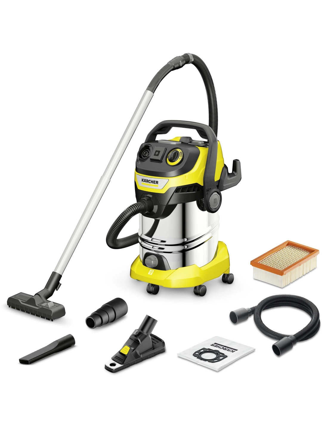 Изображение товара Пылесос строительный Karcher WD 6 P S V-30/6/22/T 1300 Вт 30 л