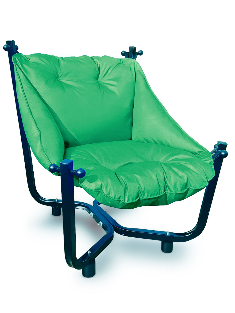 Изображение товара Кресло садовое Отдых KNZзелёный для комфортного отдыха на природе