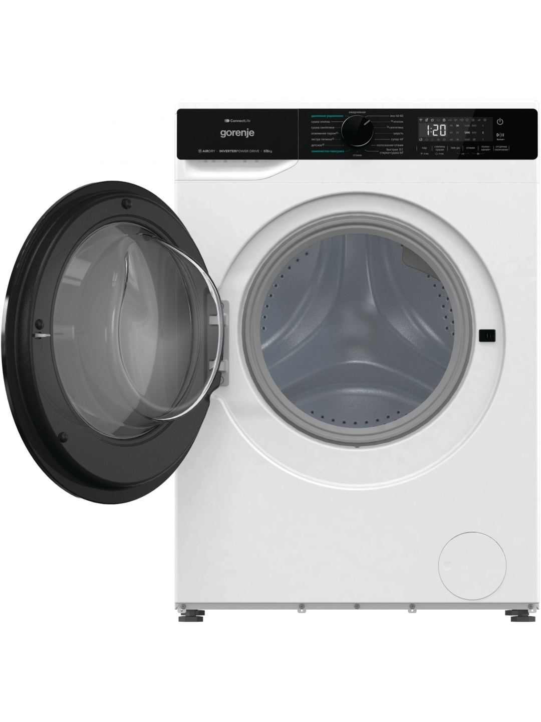 Изображение товара Стиральная машина Gorenje WD2PA854ADW/C 8 кг фронтальная инвертор белая