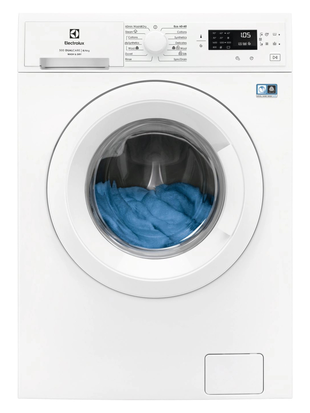 Изображение товара Стиральная машина Electrolux Ew5w468we 61x89x63 см 8 кг цвет белый
