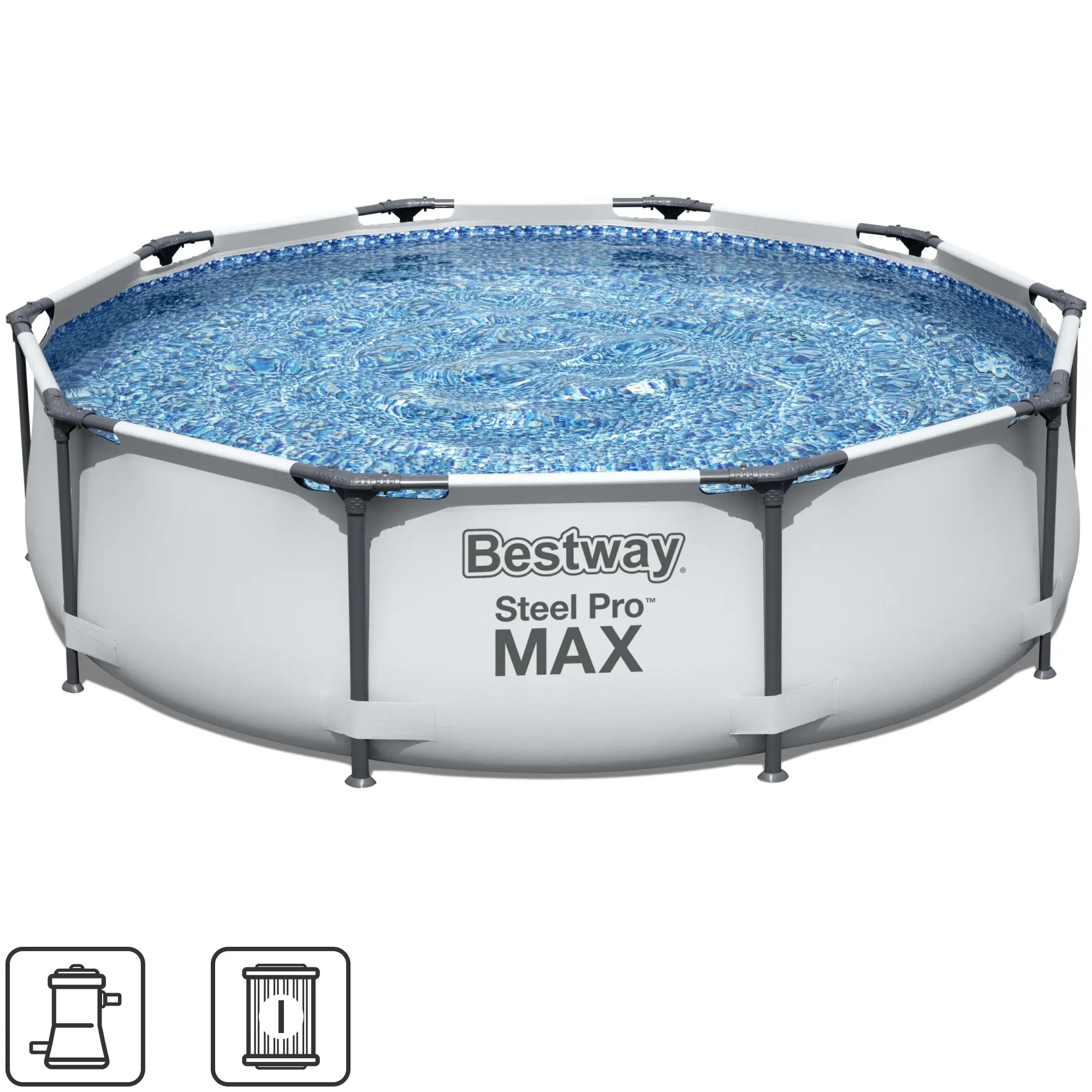 Бассейн каркасный Bestway 56406 BW 305x76 см - 1