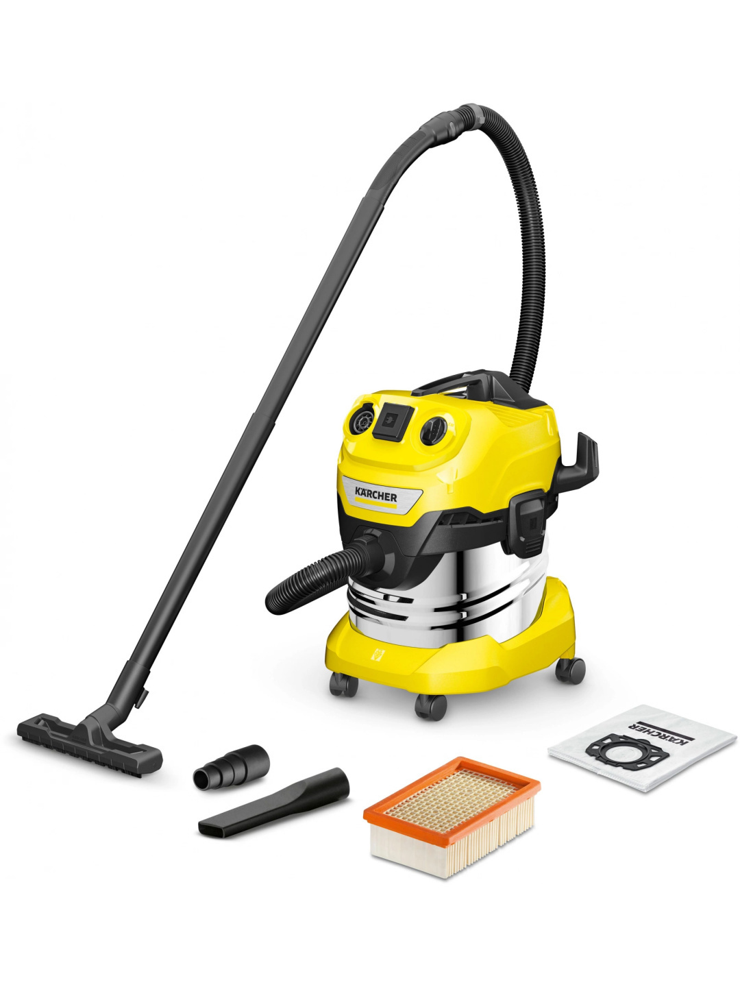 Изображение товара Пылесос строительный Karcher WD 4 P S V-20/5/22 1000 Вт, 20 л