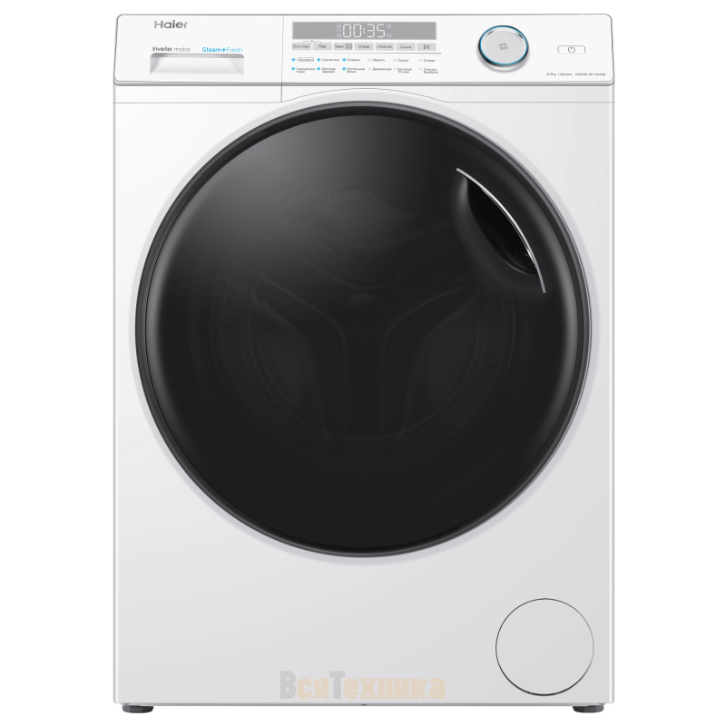 Изображение товара Стиральная машина с сушкой Haier HWD80-BP14959B 8 кг фронтальная белая