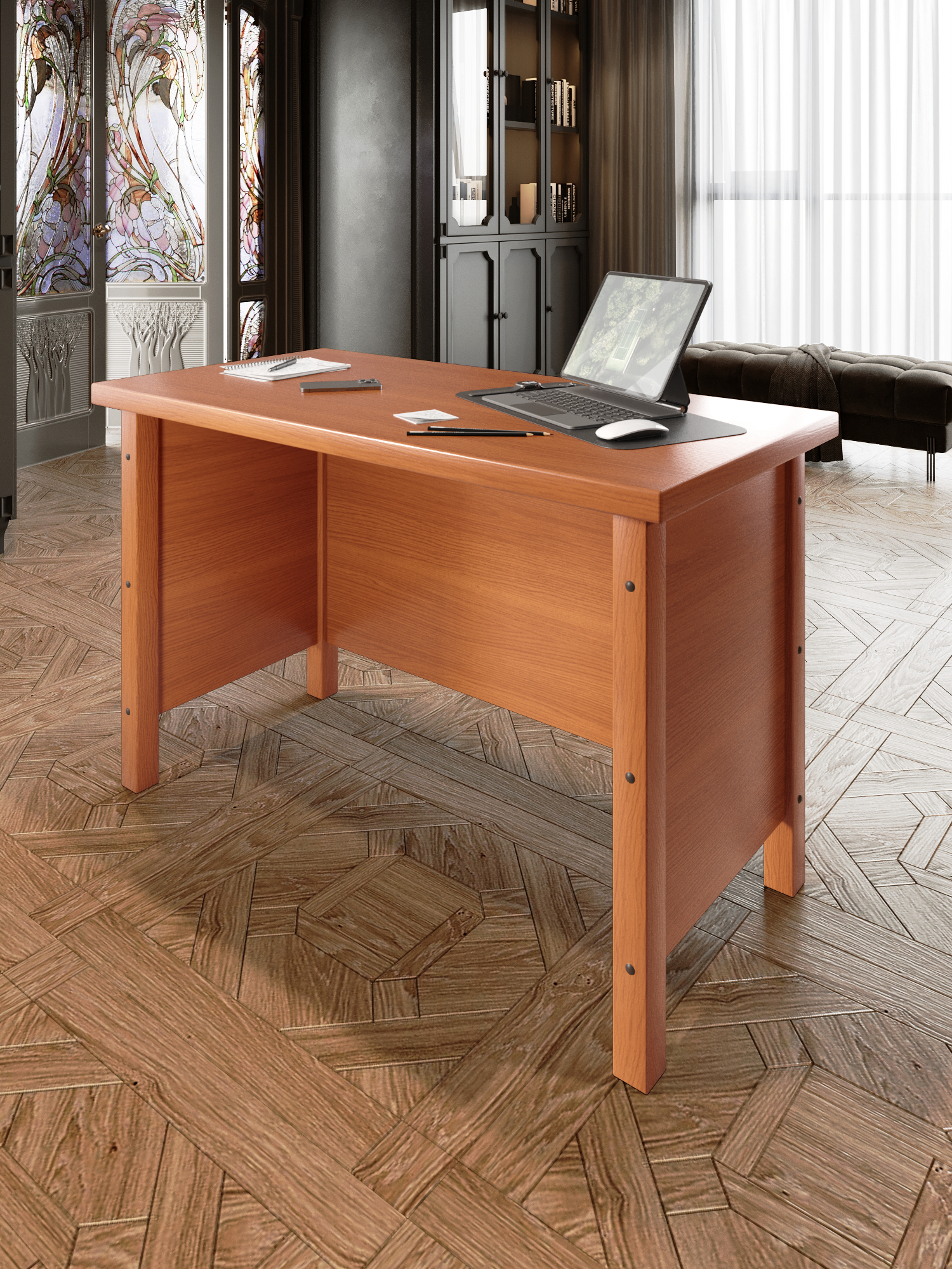 Изображение товара Стол Solarius Классика 60x75x90 см Массив сосны цвет ольха