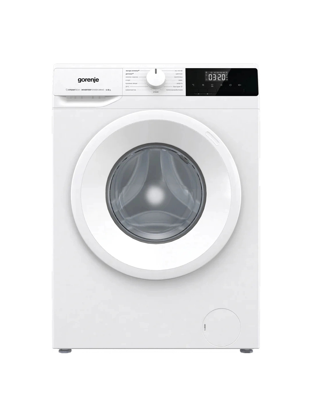 Изображение товара Стиральная машина Gorenje W1nhpi62scs 53x88x66 см 6 кг цвет белый