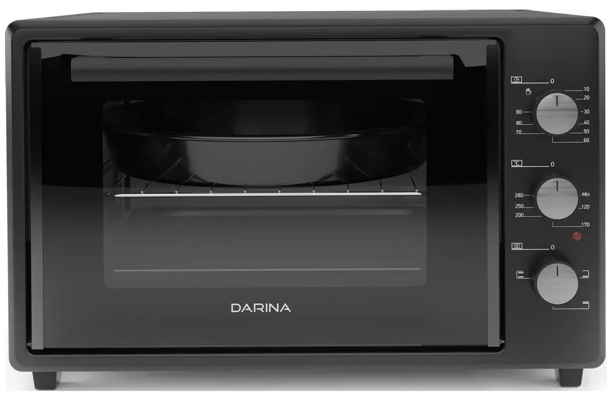 Изображение товара Мини-печь Darina UB NDE37 701 B компактная электропечь 37 л черный