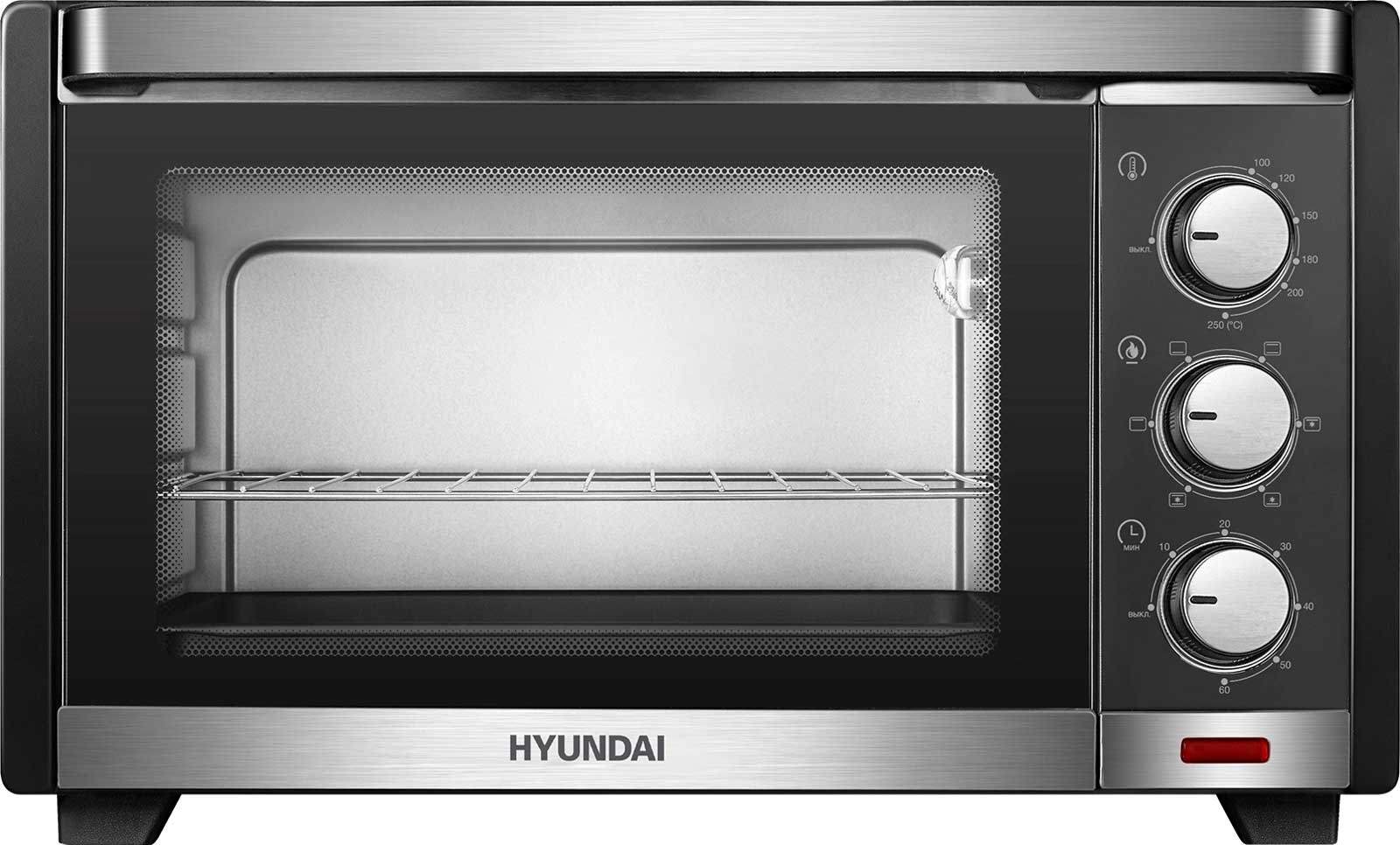 Изображение товара Мини-печь Hyundai MIO-HY101 30 л 1600 Вт черный