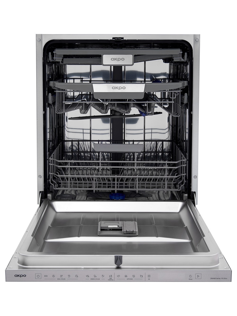 Изображение товара Встраиваемая посудомоечная машина AKPO ZMA60 Series 10 Ultra со 9 программ серый