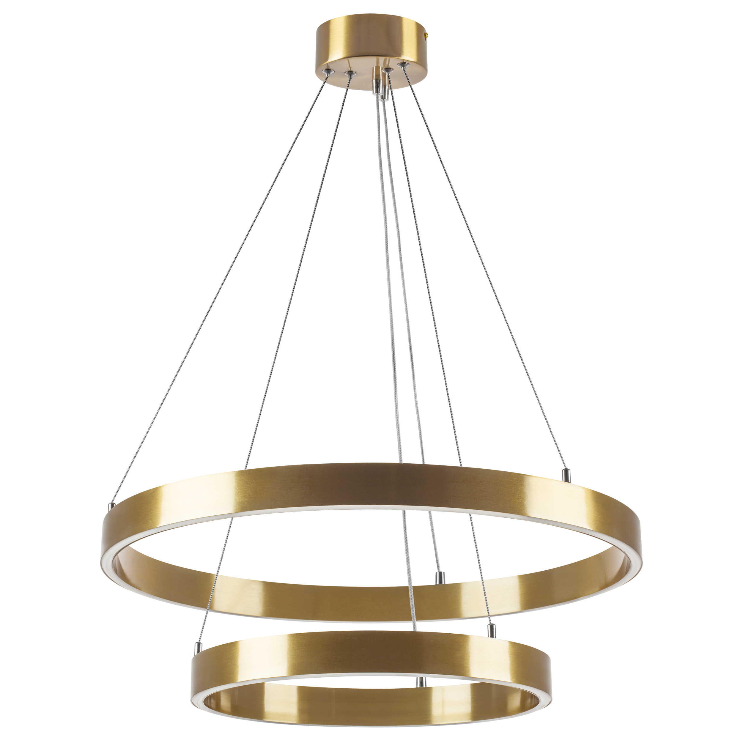 Изображение товара Светильник подвесной светодиодный Lightstar Saturno 748113 20 м² нейтральный белый свет цвет золото