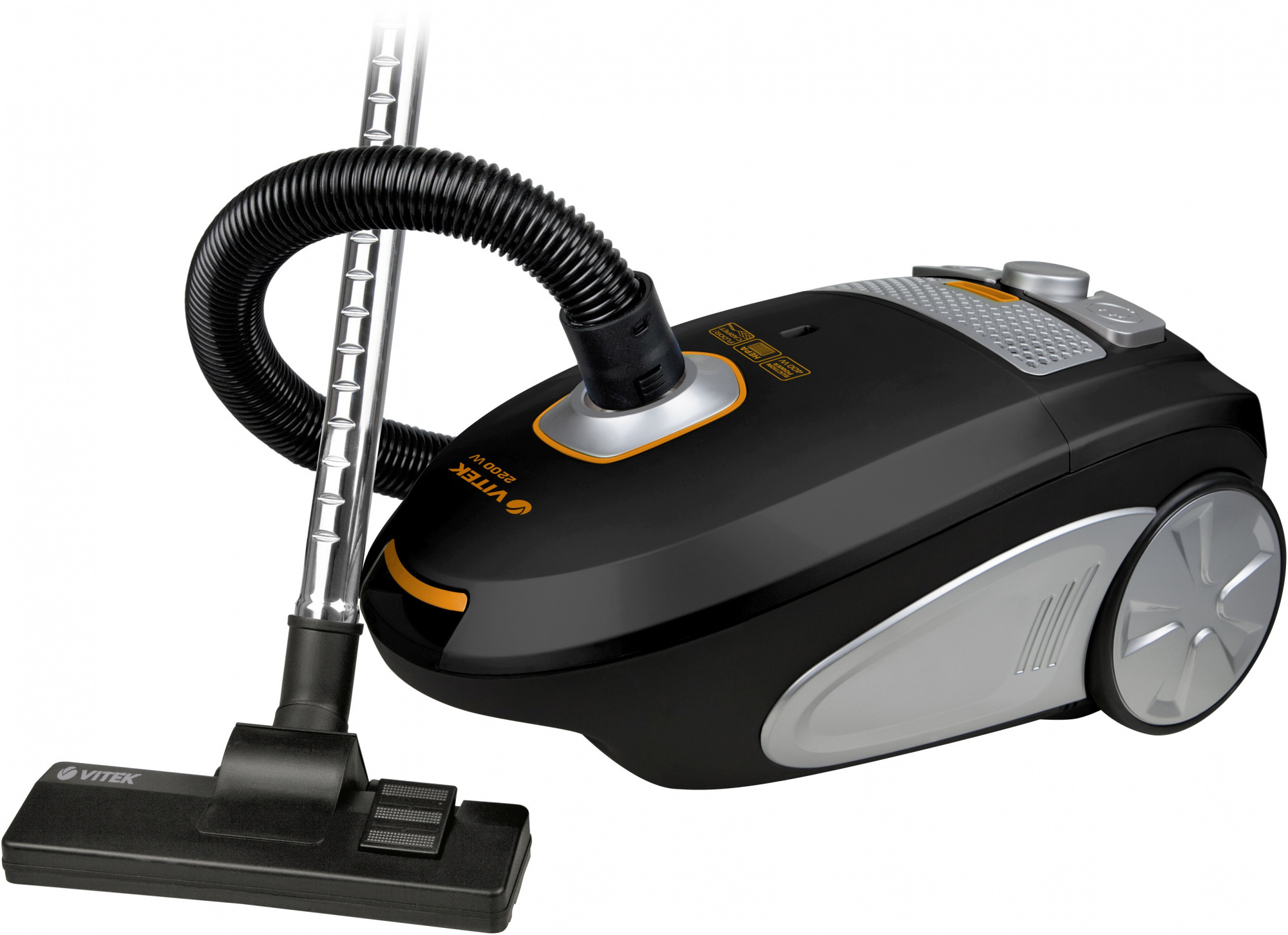 Изображение товара Пылесос с пылесборником Vitek Vt-1891 2200 Вт цвет черный