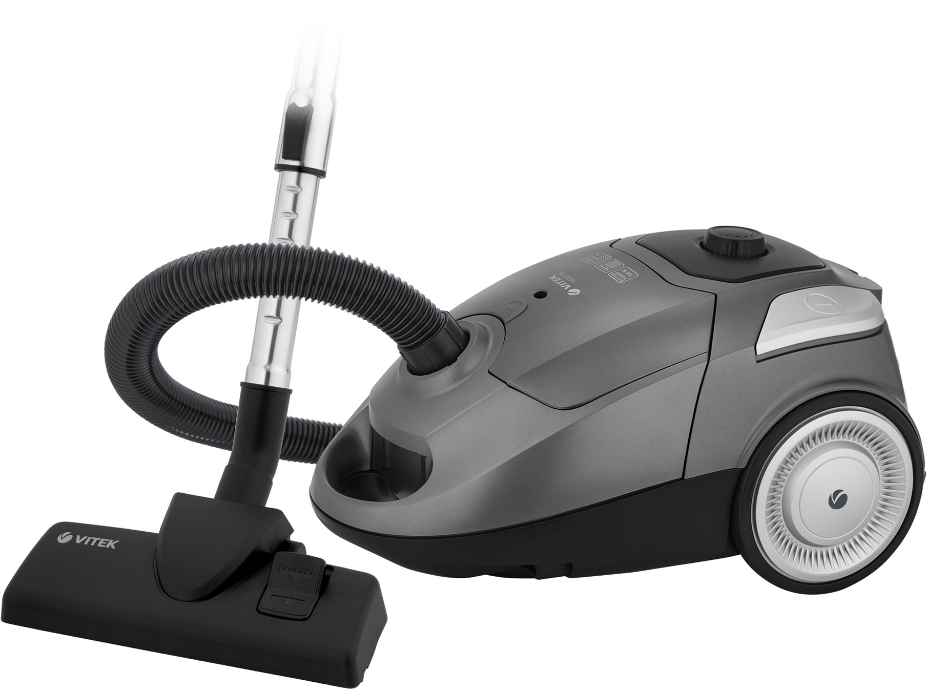 Изображение товара Пылесос с пылесборником Vitek Vt-1828 1400 Вт цвет серый