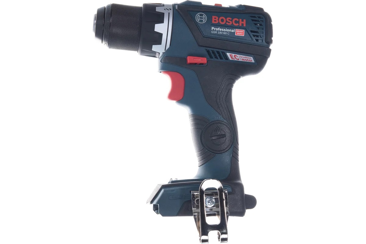Изображение товара Дрель-шуруповерт аккумуляторная бесщеточная Bosch Professional GSR 18V-60 06019G1102, 18 В Li-Ion без АКБ и ЗУ