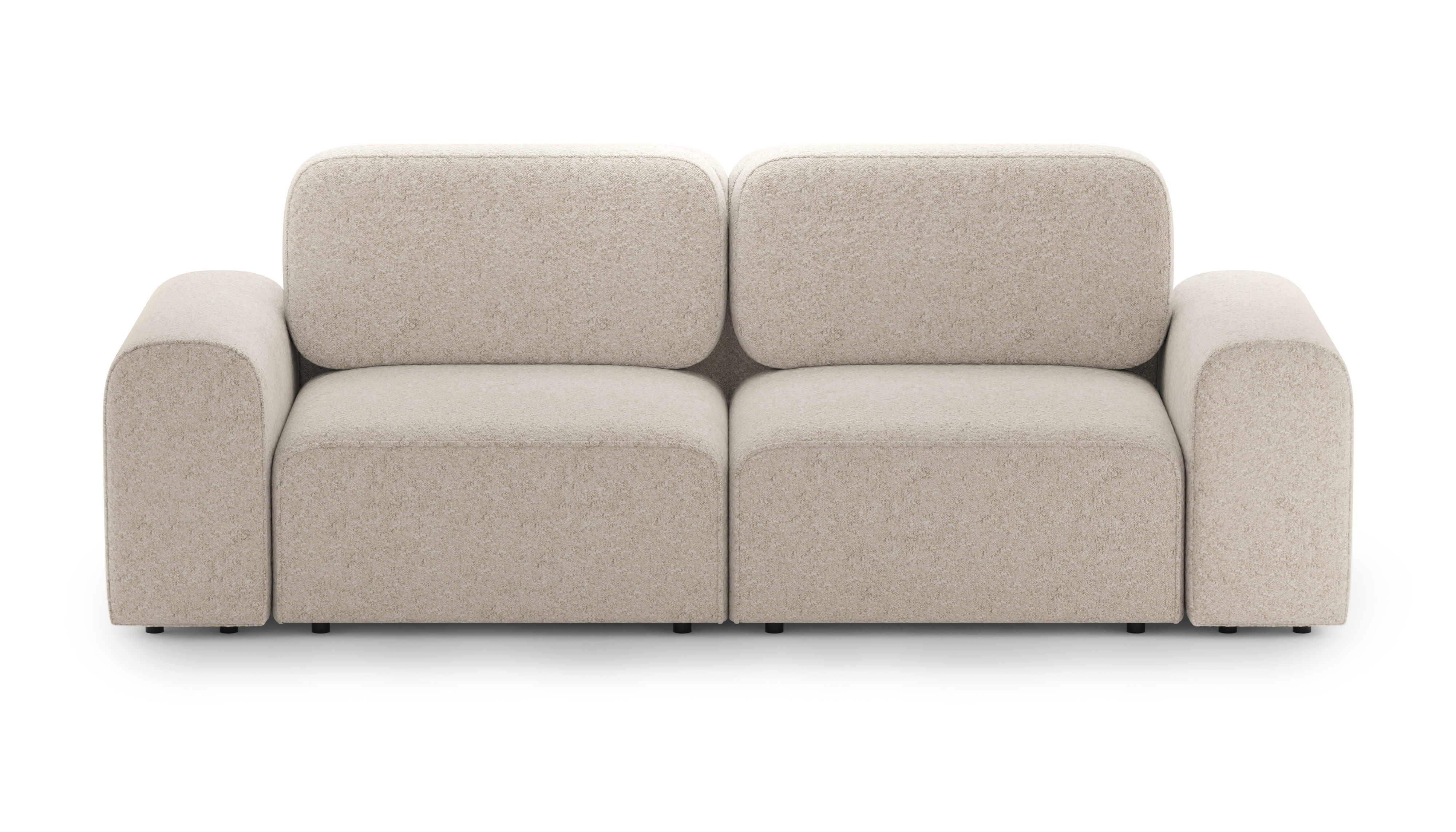 Изображение товара Диван раскладной Mebelroom Парма 280x90x105 см ткань цвет молочный