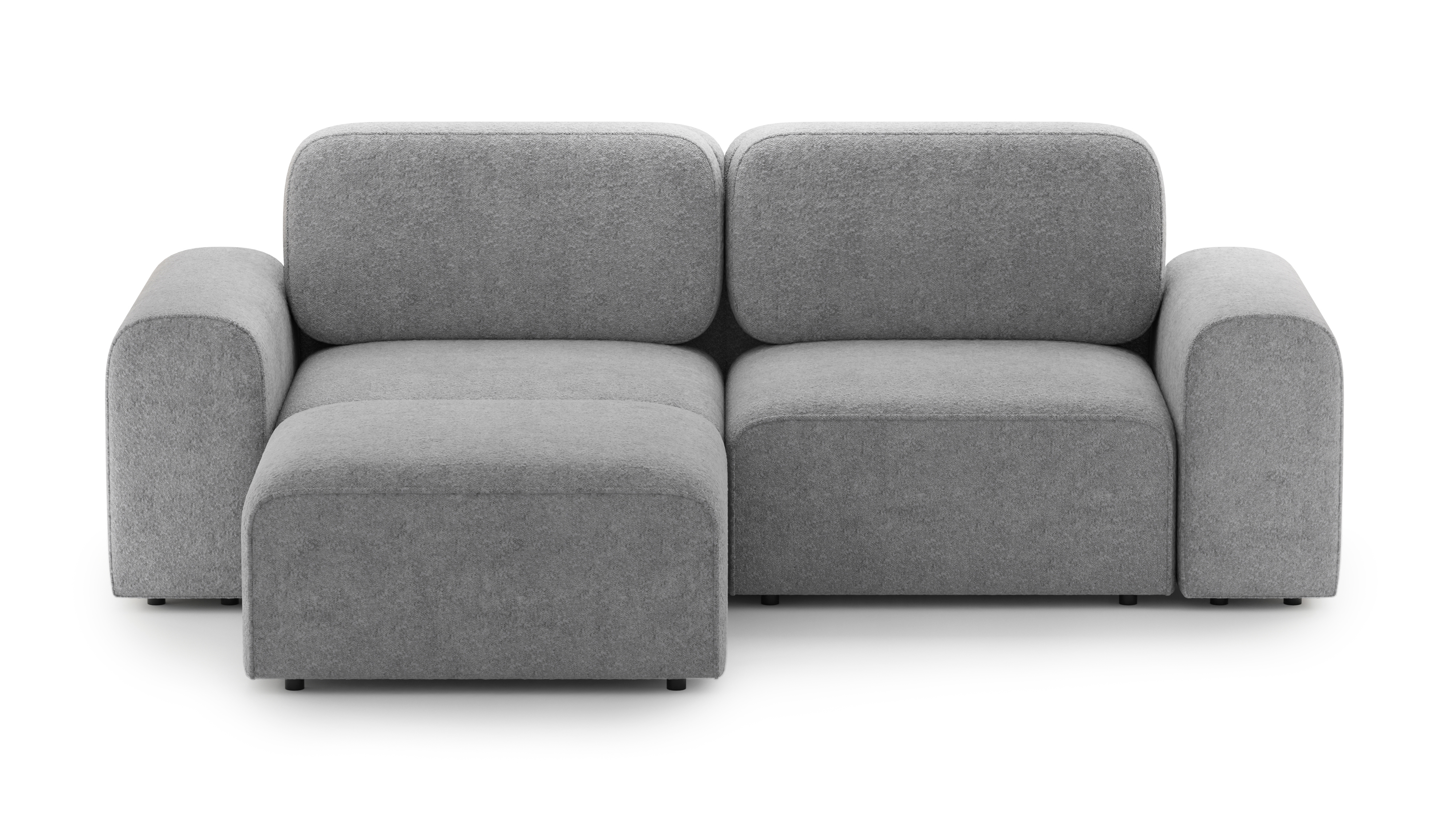 Изображение товара Диван раскладной Mebelroom Парма 280x90x180 см ткань цвет светло-серый