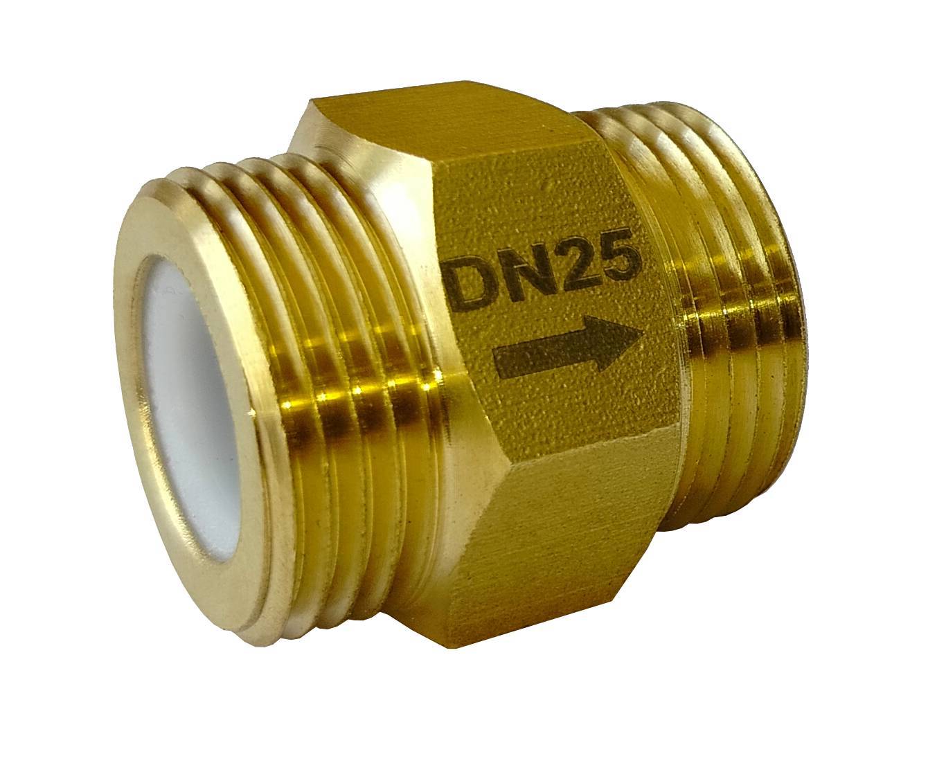 Изображение товара Обратный клапан латунный Апогей DN25-PN10-G1"-ЦЦ для водоснабжения