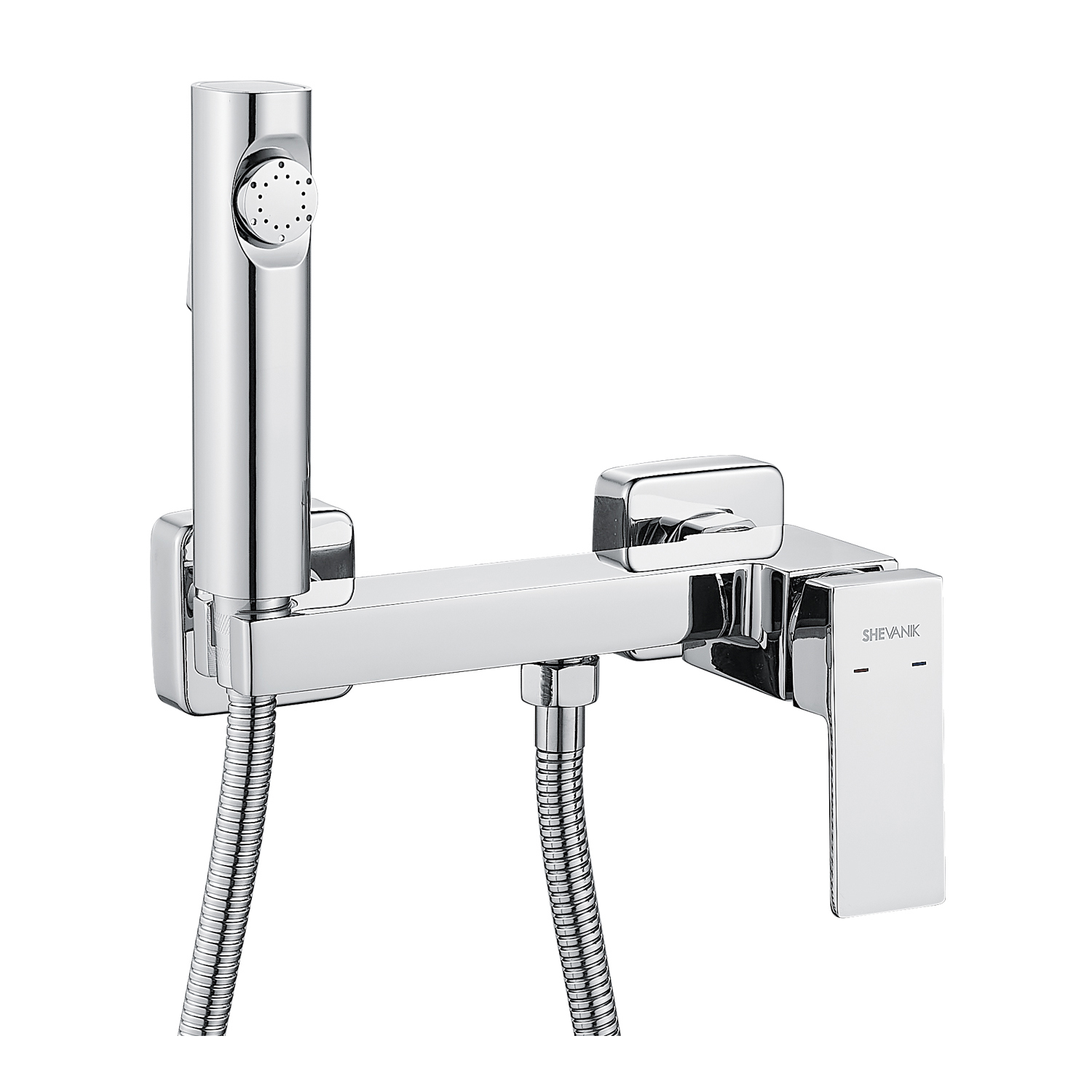 Изображение товара Набор для подключения гигиенического душа Shevanik S96 S9605-1 цвет Хромированный