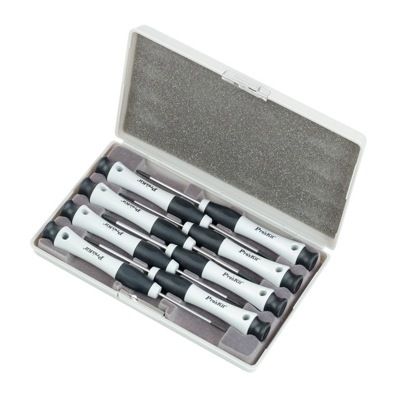 Изображение товара Набор отверток Proskit 8PK-SD002N для точных работ 8 шт в кейсе