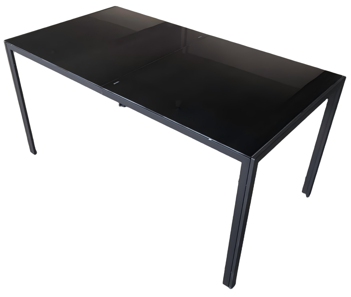 Изображение товара Садовый стол нераздвижной BEGINIA Tomari 150x80x73 см сталь темно-зеленый