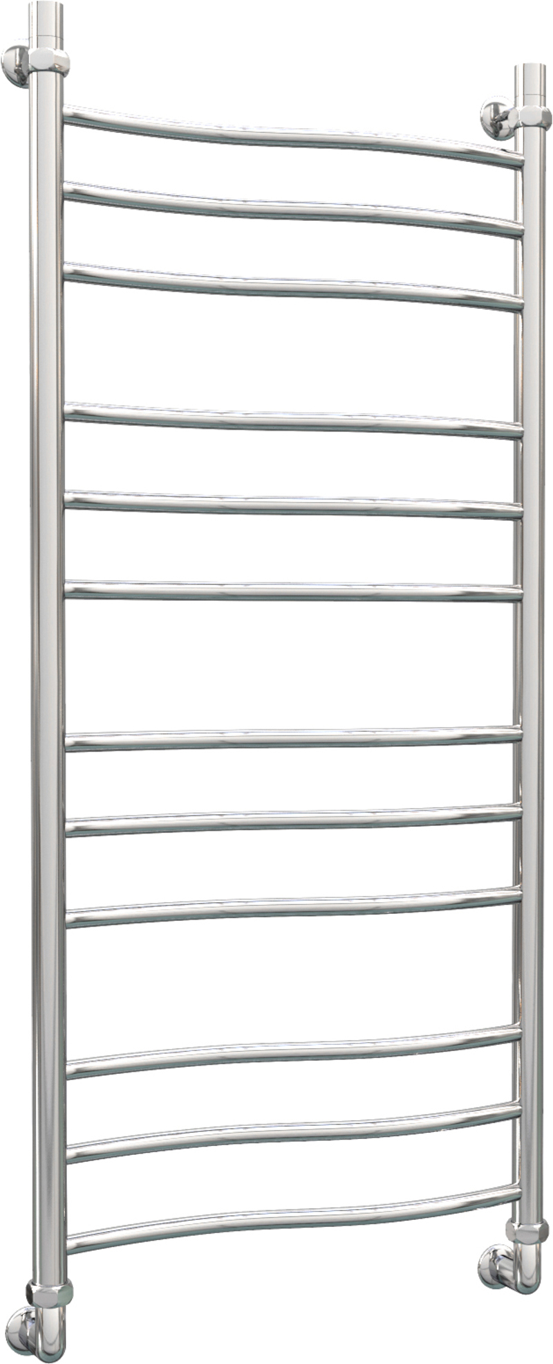 Изображение товара Водяной полотенцесушитель Роснерж Лесенка L101010 120x53 см серебристый