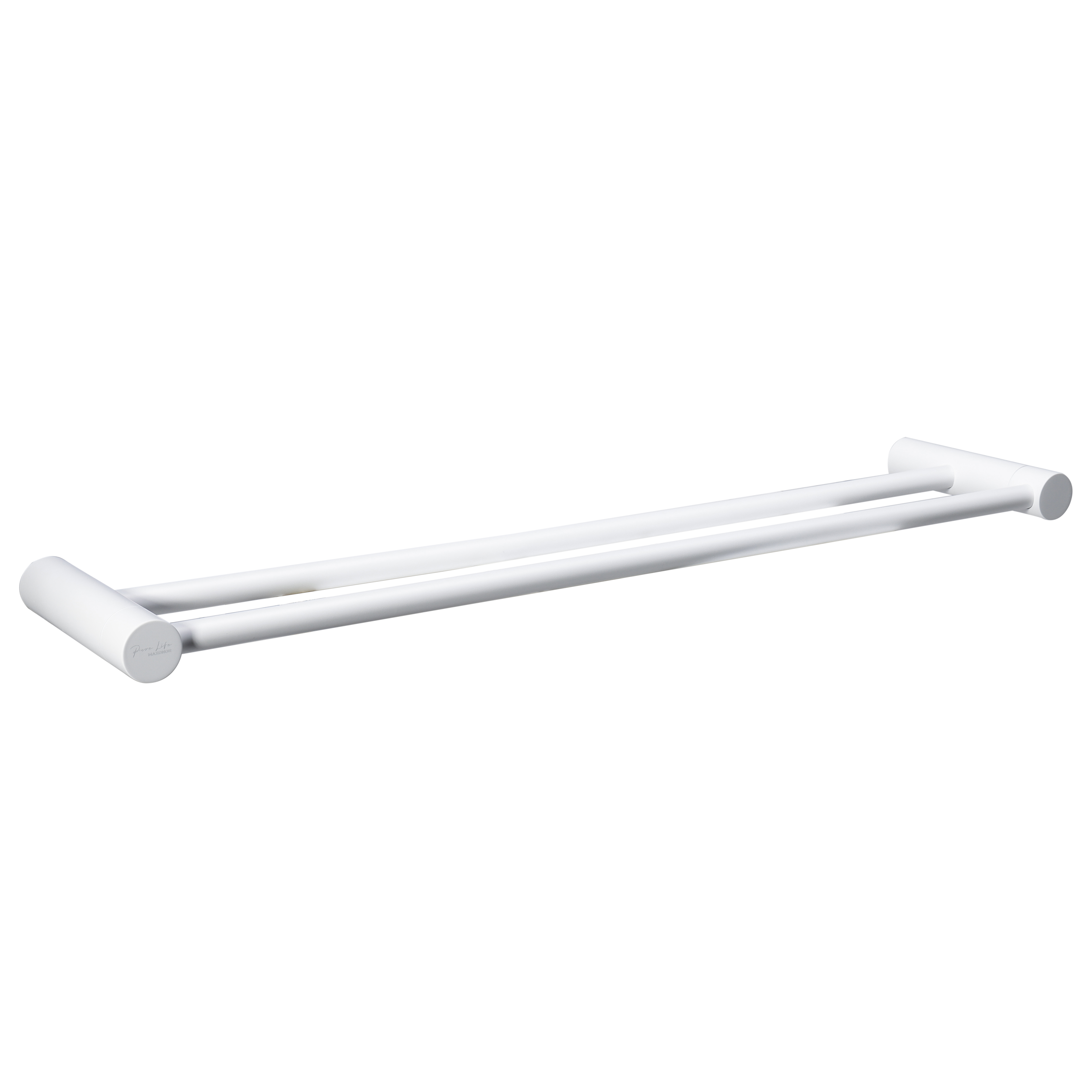 Изображение товара Полотенцедержатель Maxonor Pure Life PL2309-2 белый матовый для ванной комнаты