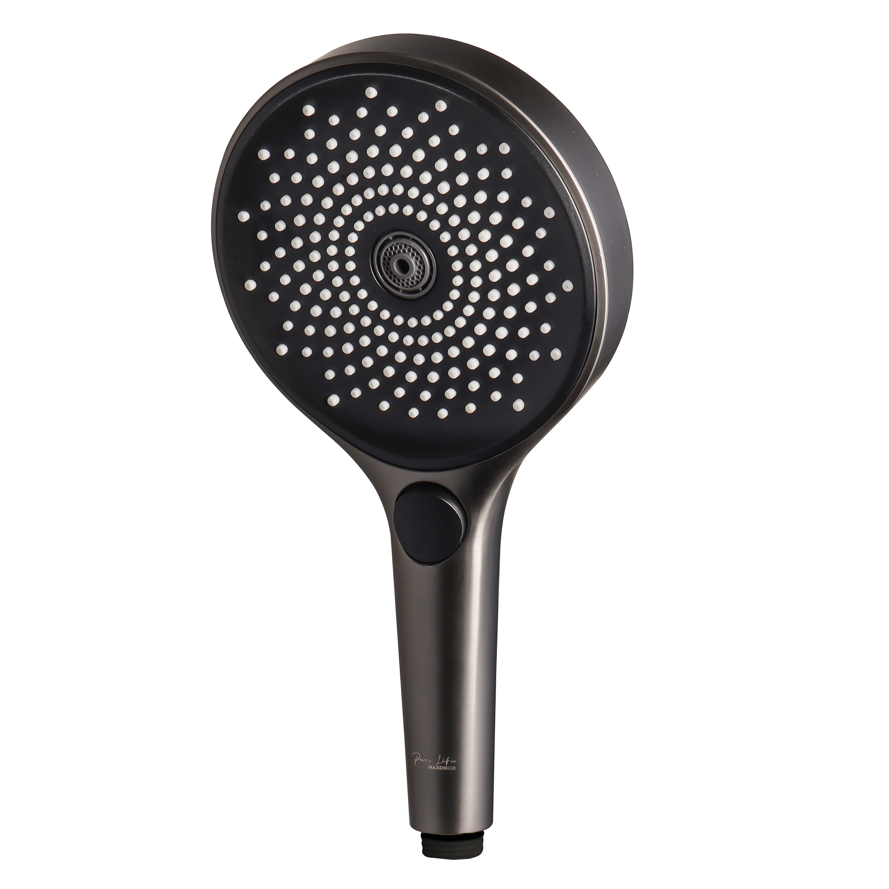 Изображение товара Лейка для душа Maxonor pure life PL19-9 1 режимная цвет графит