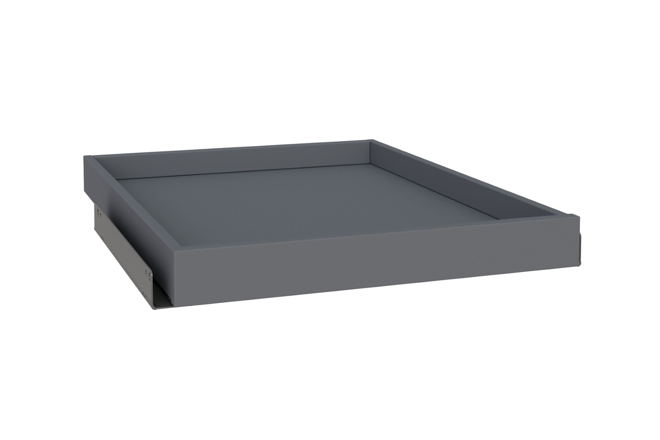 Изображение товара Выдвижная полка Гуд Лакк Макс 50x58 серого цвета для шкафа гардеробной системы