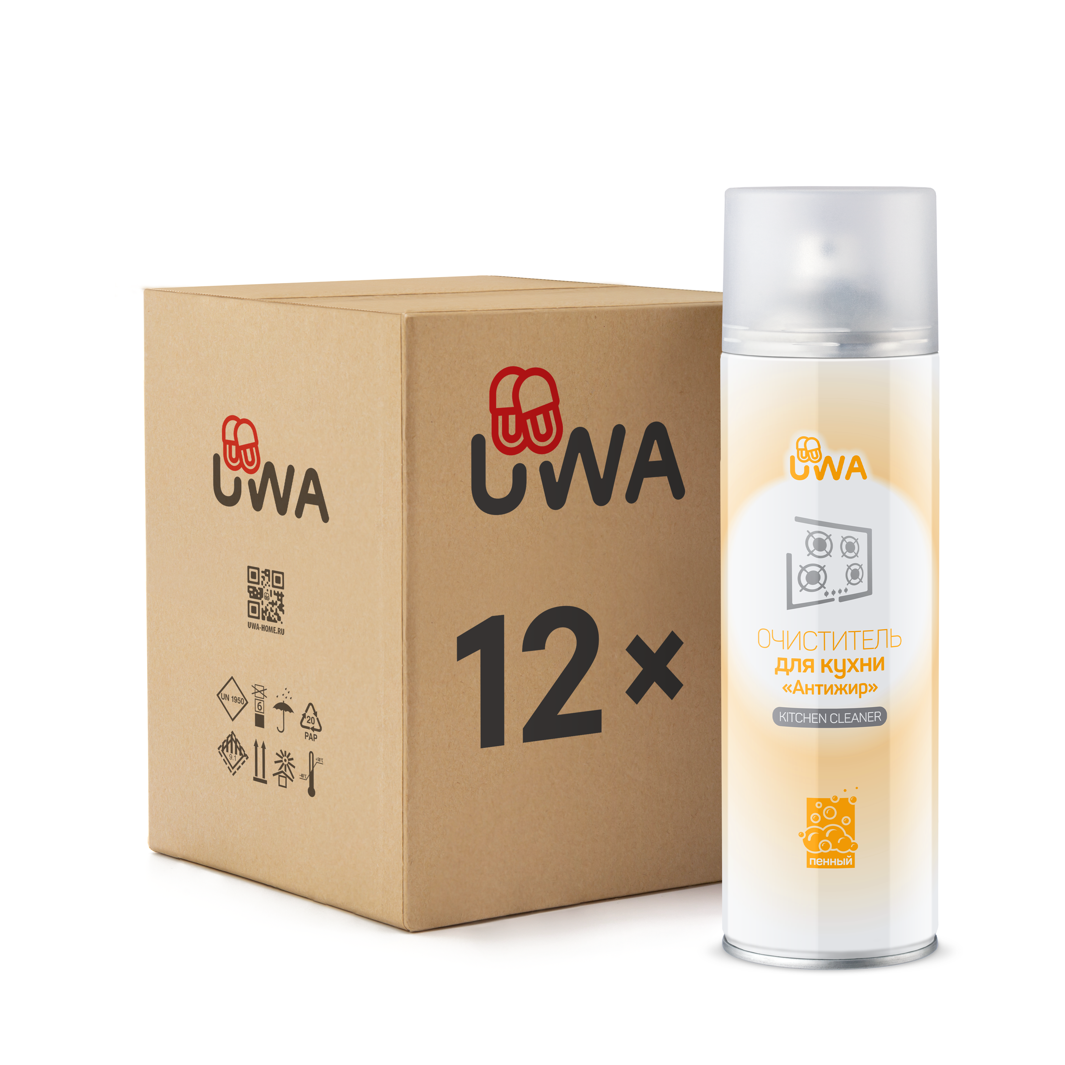 Изображение товара Антижир Uwa Kіtchen Cleaner Ua620 0.5 л 12 шт