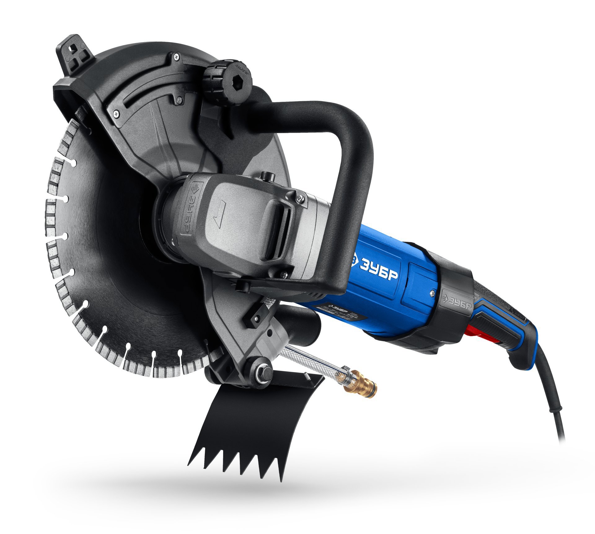 Изображение товара Штроборез сетевой ЗУБР РЭ-2700-300 2700 Вт диск 305 мм для глубоких резов