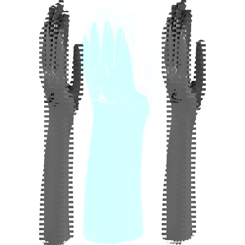 Изображение товара Нитриловые обливные перчатки Delta Plus VV835VE11 11 / XXL химически стойкие