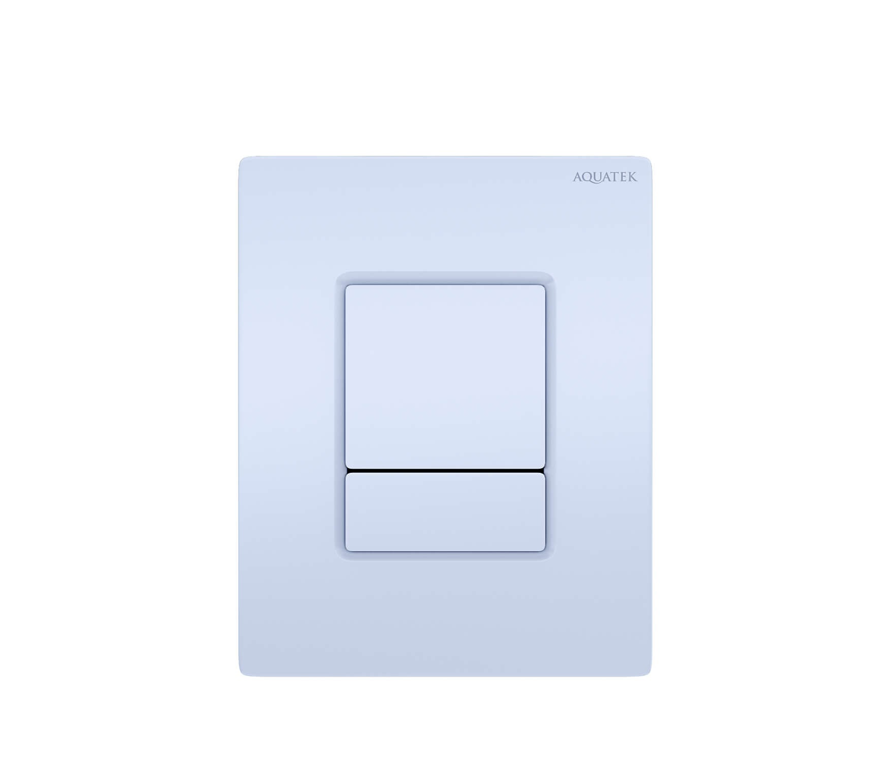 Изображение товара Клавиша смыва Aquatek PNN-0000001 пневматическая белая ABS пластик