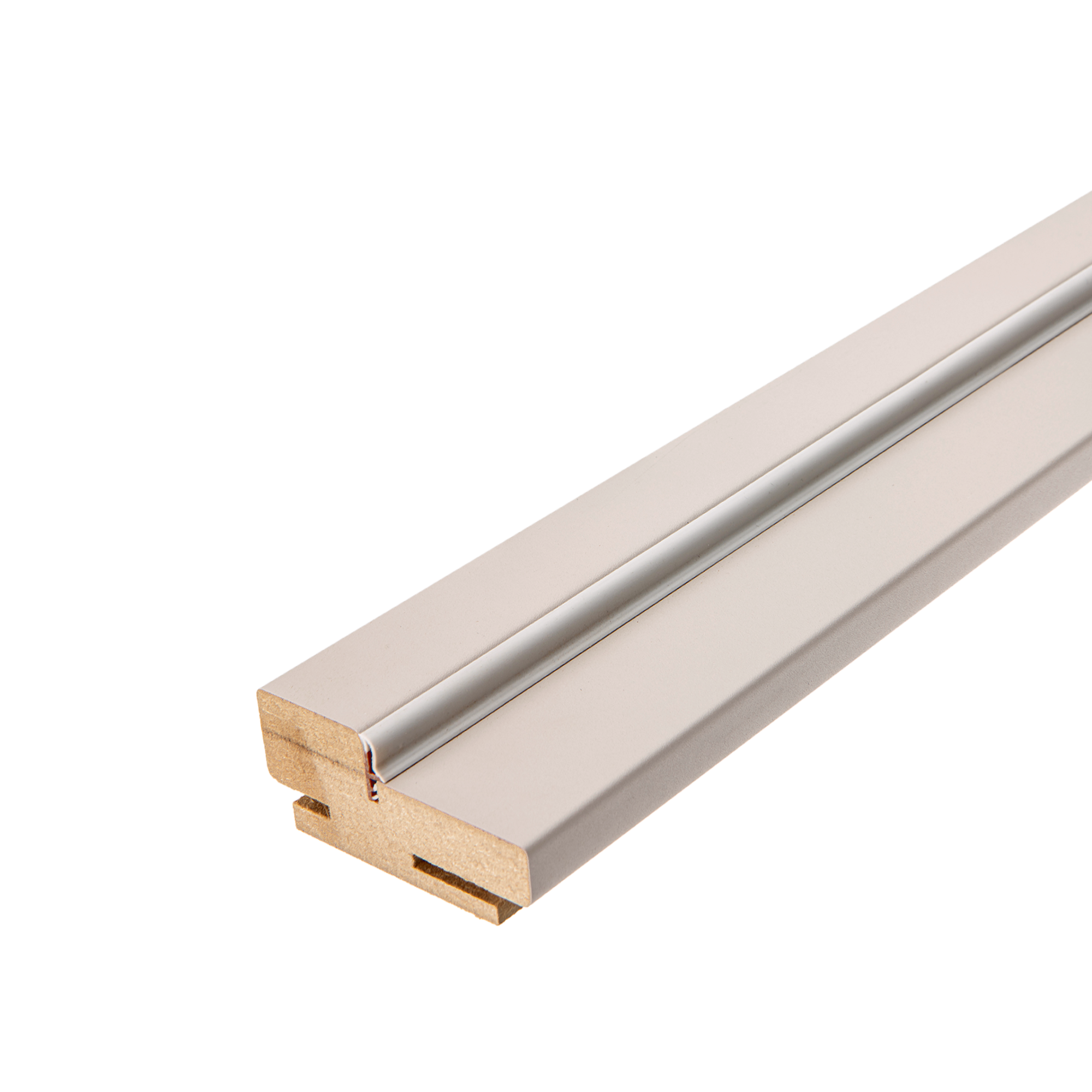 Дверная коробка Борно телескопическая 2070x70x32 мм ПВХ ламинация цвет сфинкс (2.5 шт.)