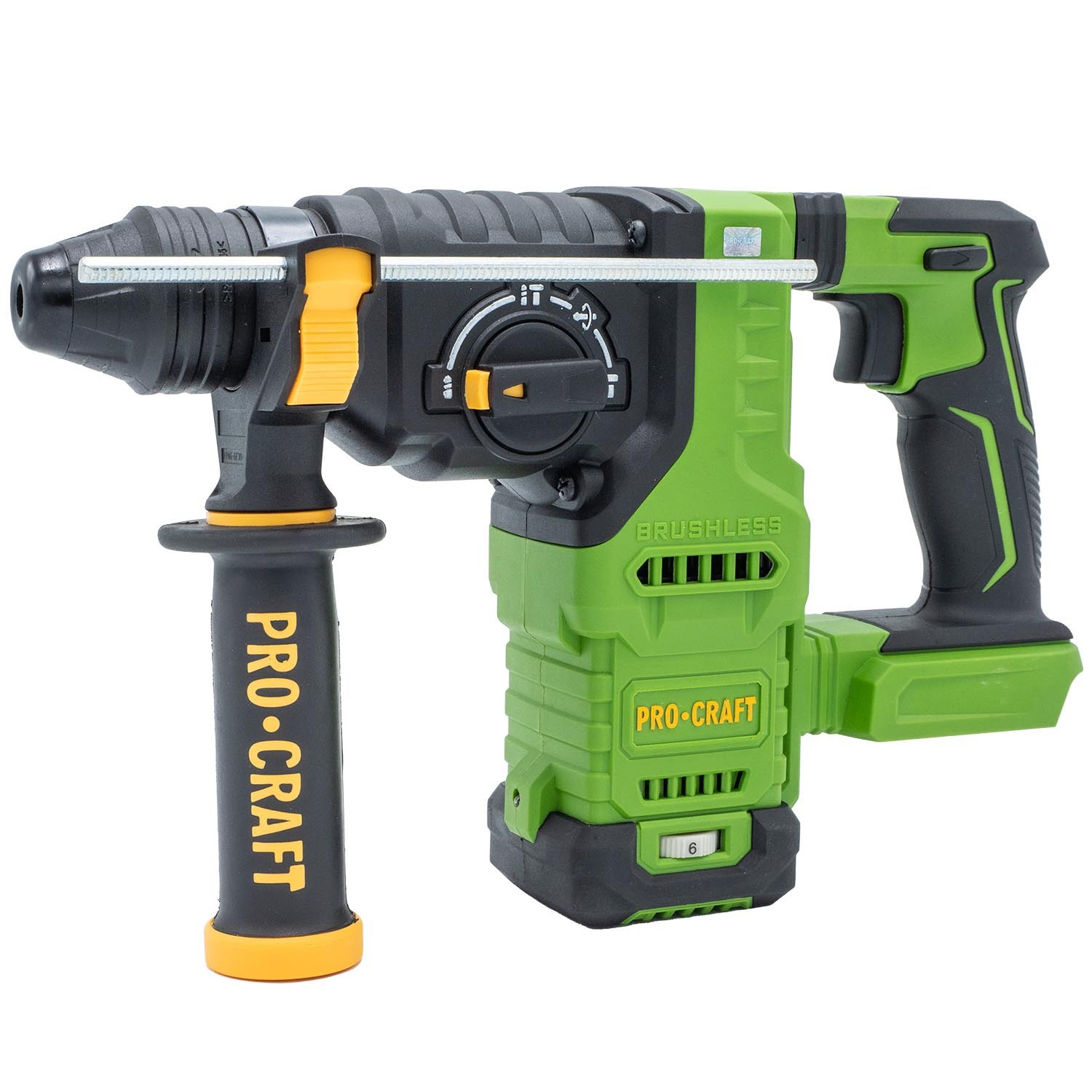 Изображение товара Перфоратор Procraft PHA30 аккумуляторный 20В 2.8 Дж без АКБ и ЗУ