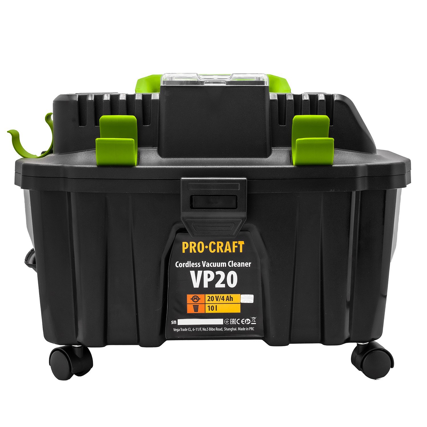 Изображение товара Пылесос аккумуляторный PROCRAFT VP20 с емкостью 10 л